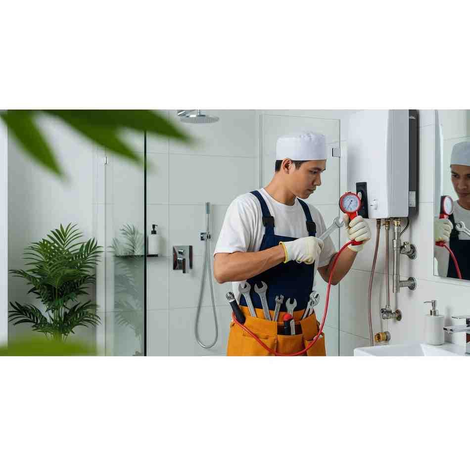Water heater repair service in Singapore